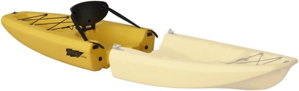 kayak that comes apart - Snap Kayak – Solo Kayak – Modular Fishing Kayak