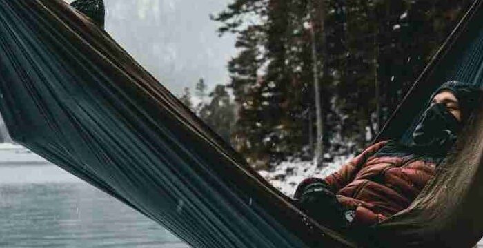 winter hammock camping tips